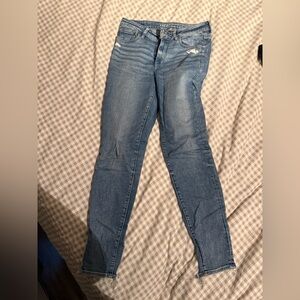 American Eagle Outfitters Light Blue Skinny Jeans